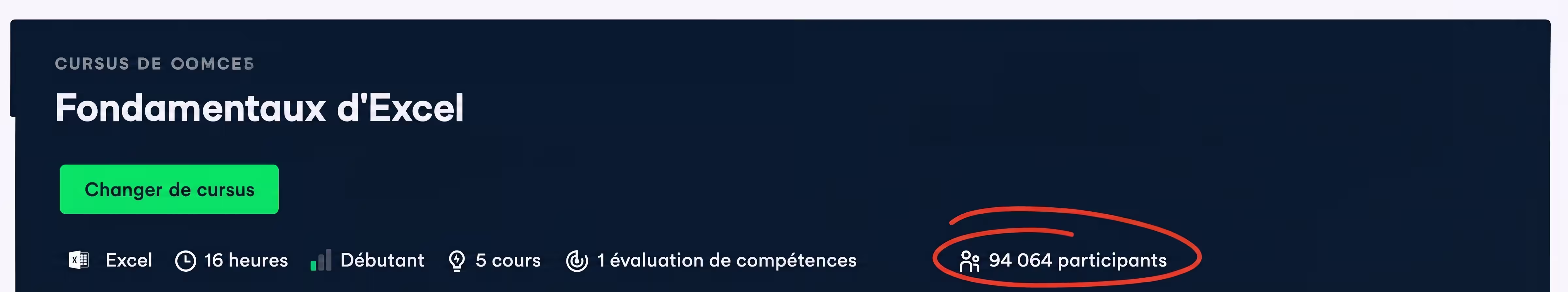 Cours Excel 1